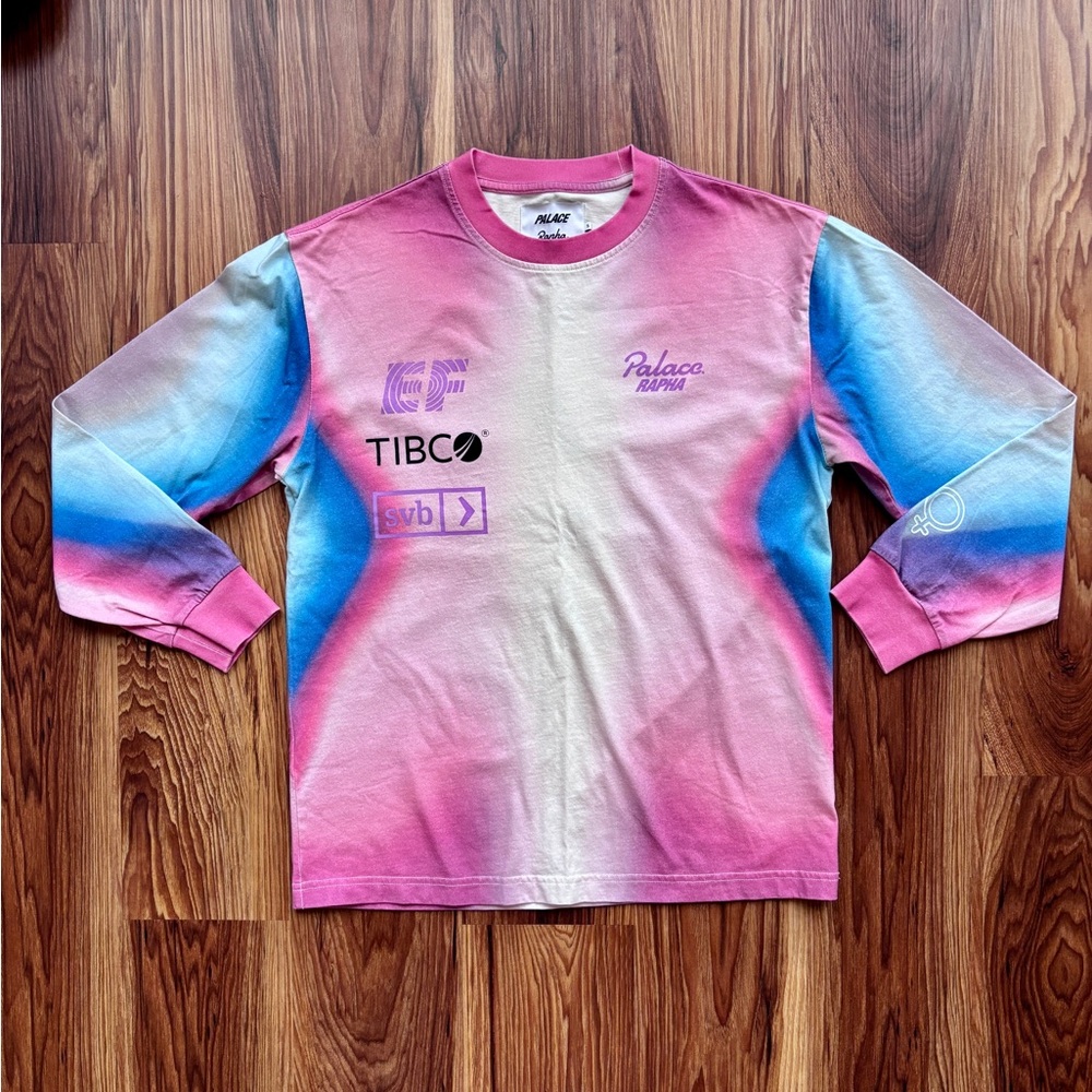 PALACE x Rapha for Tour de France EF Education Team Long Sleeves Tee